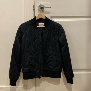 TNA | quilted bomber jacket